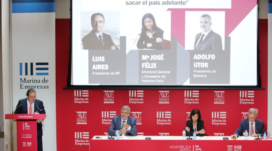AVE afirma el compromiso de empresarios y trabajadores para &quot;sacar al pa&iacute;s adelante&quot; &nbsp;&nbsp;