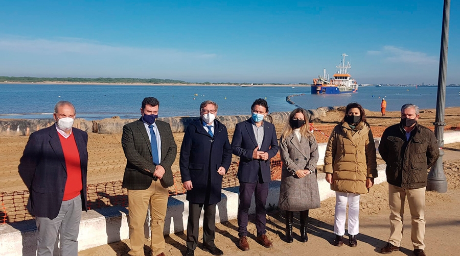 La AP de Sevilla contribuye a la regeneraci&oacute;n&nbsp;de las playas de Sanl&uacute;car de Barrameda