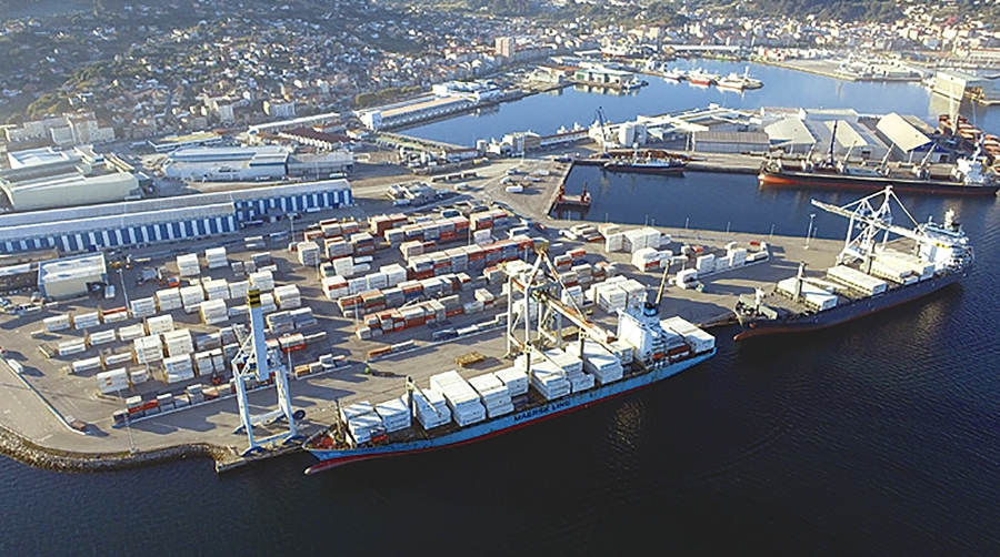 Puerto de Marín.