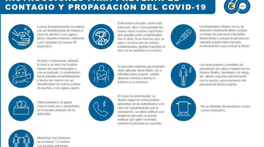 ASTIC elabora la gu&iacute;a de prevenci&oacute;n del coronavirus adaptada al transporte