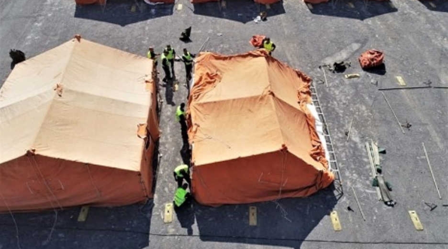 Se instala un Centro de Atenci&oacute;n Temporal de Extranjeros en el puerto de Motril