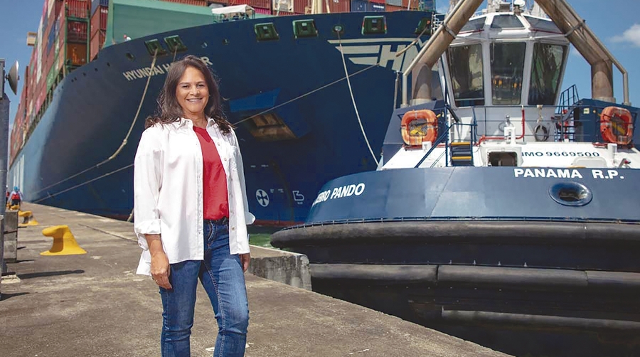 Ilya Espino de Marotta asume la administración del Canal de Panamá
