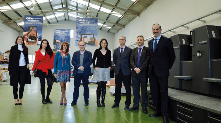 El presidente de la AP de Castell&oacute;n visita las instalaciones de Grupo Diario