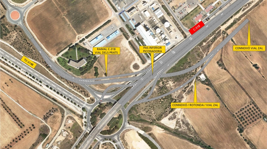 Port Tarragona adjudica a Lantania la construcción del paso inferior de acceso a la ZAL