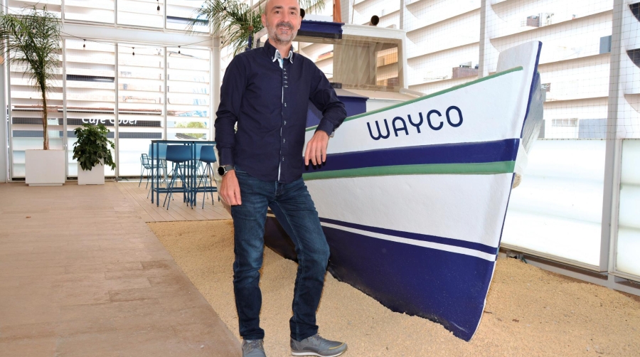 Nacho Cambralla, gerente de Wayco, en uno de los espacios de Wayco Cabanyal. Foto R. T.