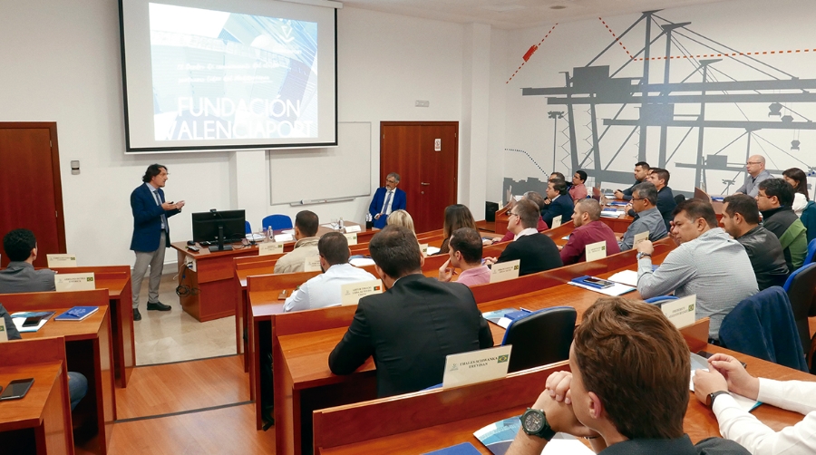 Los alumnos del MGPT de Brasil comienzan su semana de formaci&oacute;n en Valencia