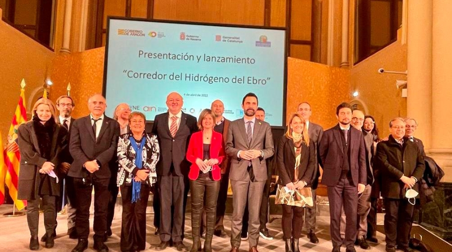 Catalunya formaliza su participación en el Corredor del Hidrógeno del Ebro junto con Aragón, Navarra, País Vasco