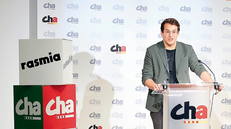 Jorge Pueyo, candidato de CHA.