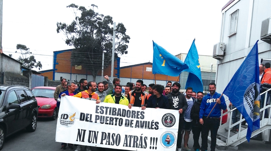 Los estibadores de Avil&eacute;s basan su oposici&oacute;n a la disoluci&oacute;n del CPE&nbsp;en la &quot;eventualidad excesiva&quot;