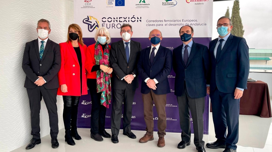 Los puertos andaluces reivindican la puesta en marcha de corredores ferroviarios en Andalucía