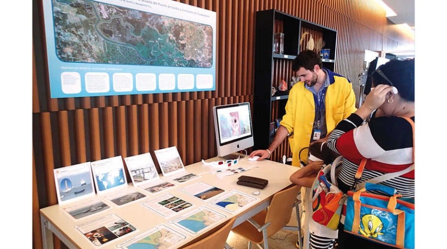 El Puerto de Sevilla participa en la Ventana de la Ciencia 2013