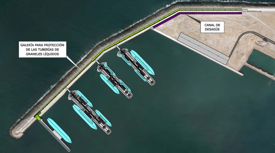 La AP de A Coru&ntilde;a adjudica la galer&iacute;a de graneles l&iacute;quidos de Punta Langosteira por 8 millones menos que lo licitado