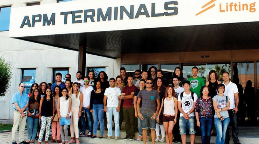 Universitarios portugueses y gaditanos visitan la APBA