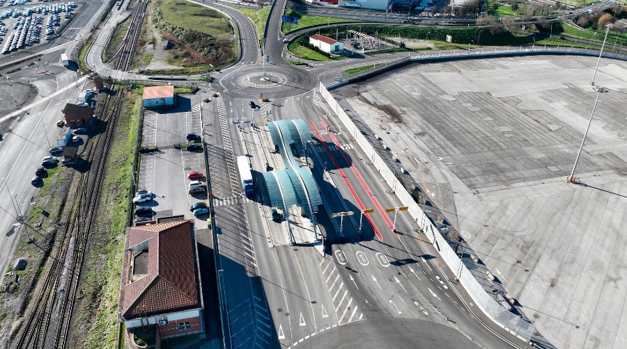 La AP de Santander licita el cerramiento entre el control de de Raos y el acceso ferroviario al puerto