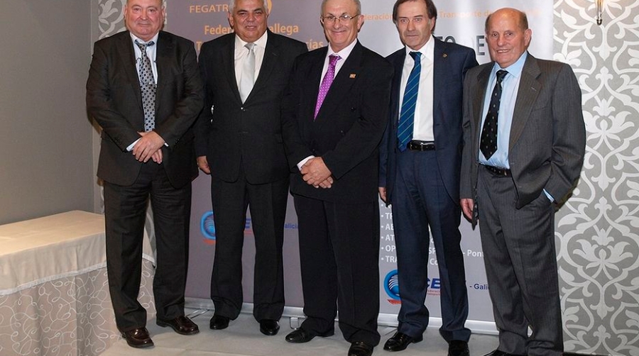 Fegatramer homenajea a cuatro empresas de transporte gallegas