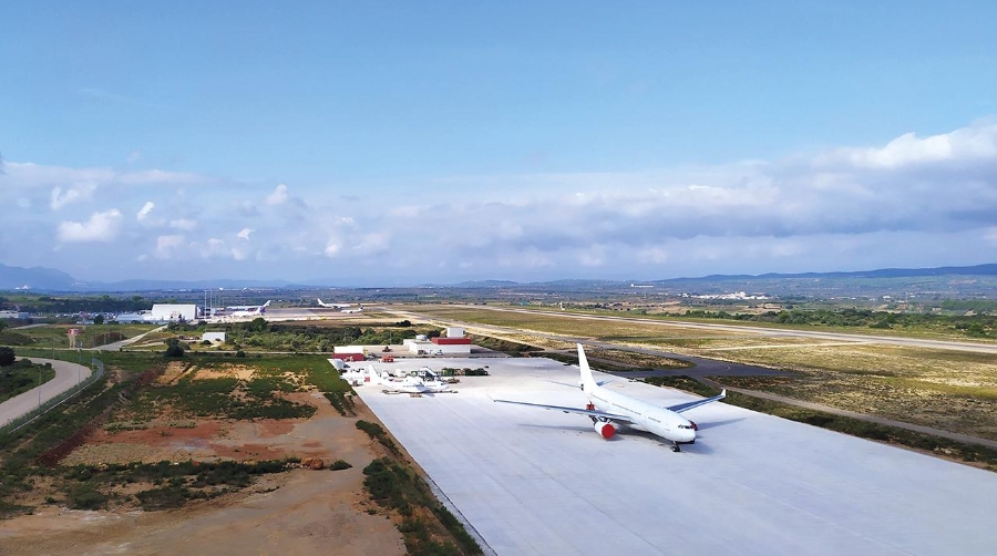 El Aeropuerto de Castellón acogerá aeronaves de mayor tamaño en su plataforma industrial