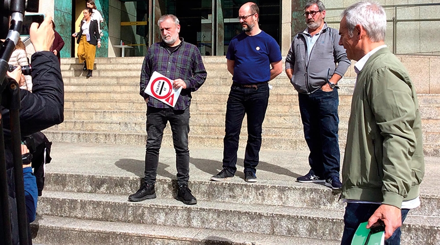 Los transportistas autónomos denuncian la “caótica” gestión por parte de Gipuzkoa de los peajes a camiones
