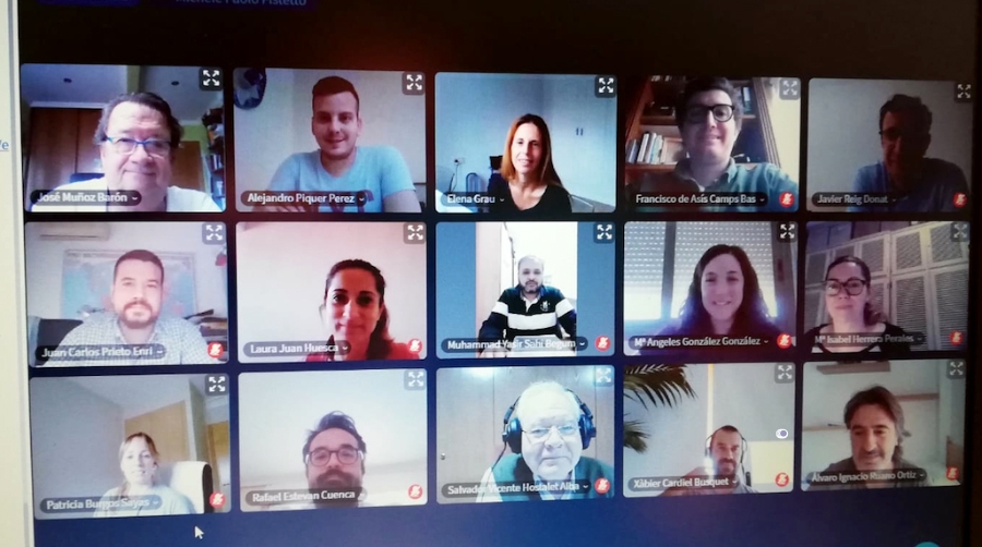 Alumnos que participaron en la clase impartida el pasado viernes 8 de mayo.
