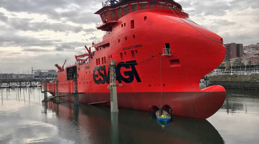 Zamakona Yards afirma su especializaci&oacute;n en el sector offshore con la entrega del &quot;Esvagt Dana&quot;
