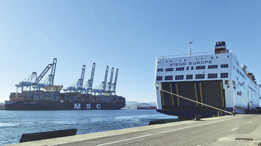 El Puerto de Algeciras movió 16,4 millones de toneladas de mercancías hasta el mes de febrero.