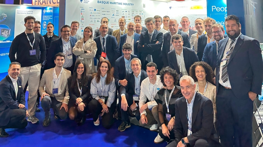 Con el apoyo de ICEX, Foro Marítimo Vasco lleva más de una década coordinando el pabellón de la industria española en Europort.
