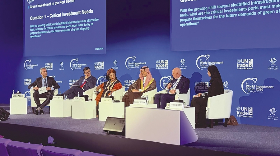 El Puerto de Cartagena lleva al World Investment Forum su modelo para impulsar la inversión verde
