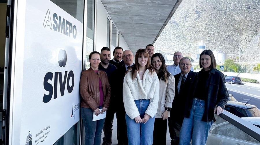 Pedro Suárez visita el SIVO Portuario de Santa Cruz de Tenerife