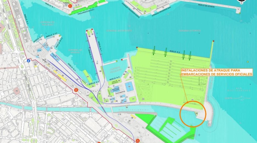 El Puerto de Málaga da un nuevo impulso a su nuevo muelle de mercancías