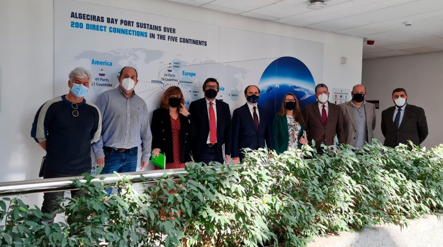 Landaluce y Rodríguez Dapena abordan los retos del Puerto de Algeciras