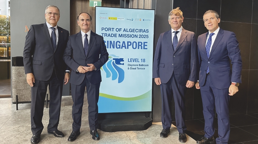 El Puerto de Algeciras se presenta en Singapur ante más de 130 miembros de su comunidad portuaria