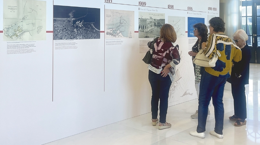 Más de 1.000 personas visitan la exposición “El Marítim, a peu de carrer” en su primera semana