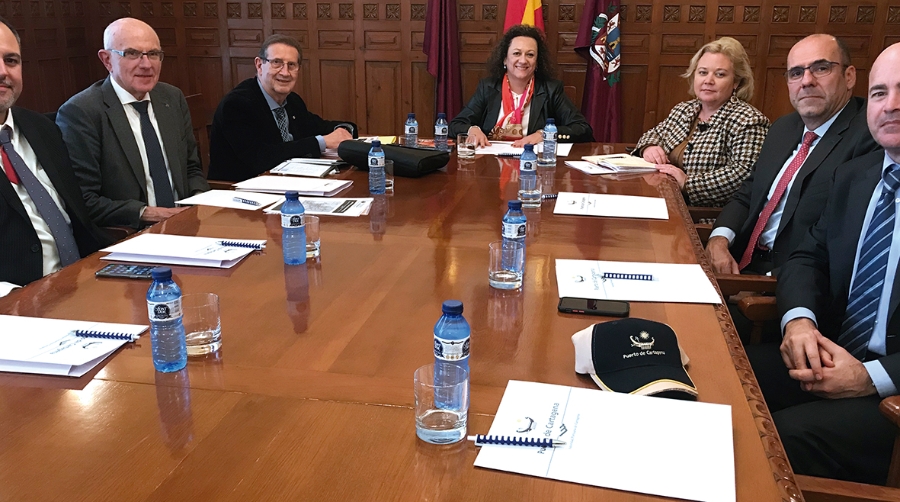 El Puerto de Cartagena presenta sus proyectos de intermodalidad a la Junta Directiva de Ferrmed