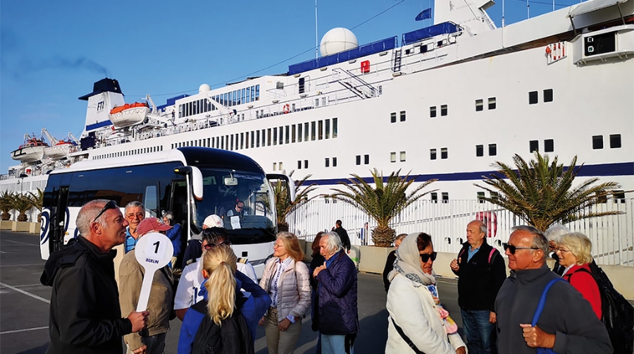 El crucero &quot;Berl&iacute;n&quot; inaugura la temporada en Almer&iacute;a