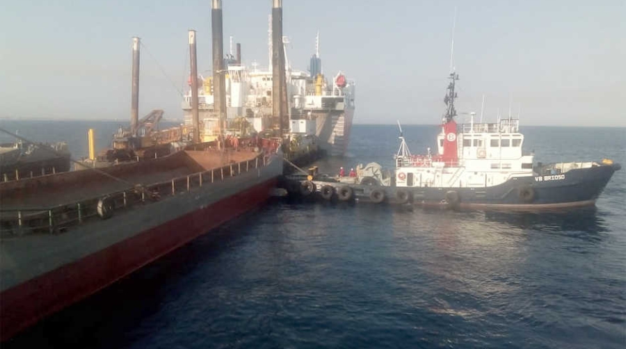 Compañía Marítima del Pacífico ha sido seleccionada por Boskalis -compa&ntilde;&iacute;a de los Pa&iacute;ses Bajos y l&iacute;der mundial de dragados mar&iacute;timos-, para realizar el traslado.