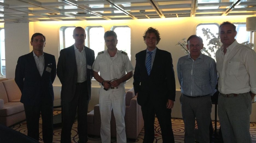 Primera escala en Sevilla del crucero &ldquo;Aegean Odyssey&rdquo;