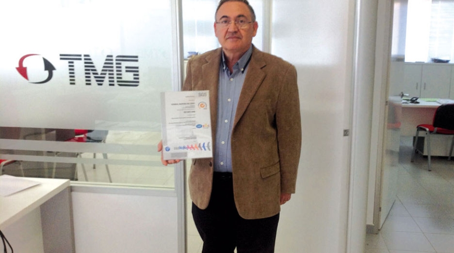 Terminal Mar&iacute;tima del Grao certifica su gesti&oacute;n con la ISO 9001