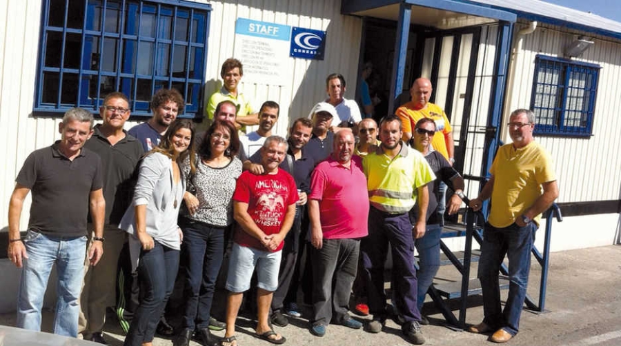 Representantes de la FTP se re&uacute;nen con trabajadores de Concasa