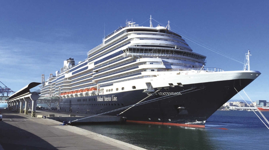 El &ldquo;Nieuw Statendam&rdquo;, en M&aacute;laga