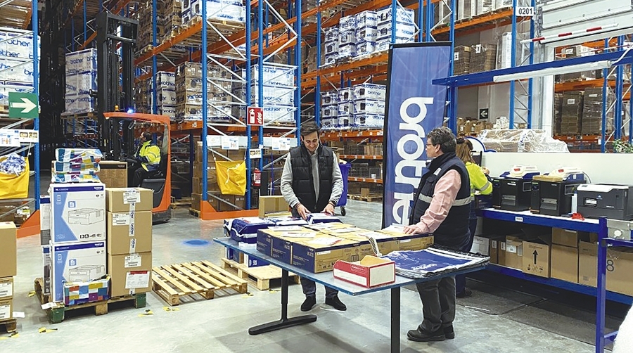 Desde hace más de 15 años, Brother y FM Logistic han trabajado conjuntamente en la optimización de procesos logísticos.