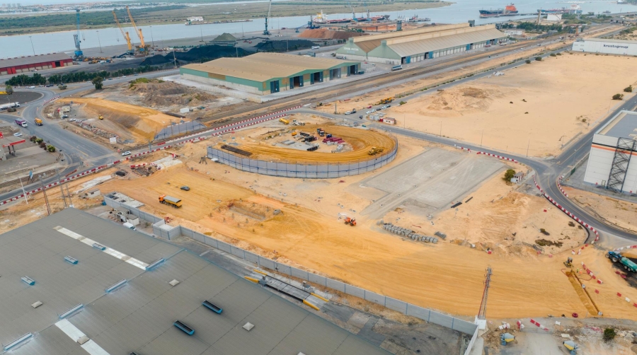 La AP de Huelva avanza en las obras de acceso al Puerto Exterior