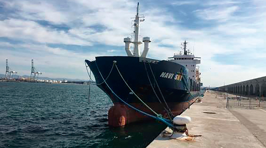 Ocmis Maritime compra el buque &quot;Navi Sky&quot; abandonado en el Port de Tarragona&nbsp;