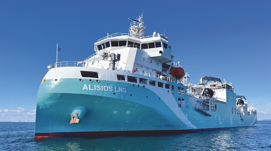 El “Alisios LNG” cuenta con 12.500 metros cúbicos de capacidad.