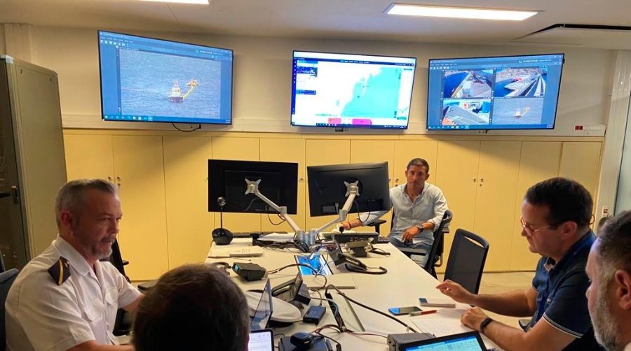El Puerto de La Estaca acoge el ejercicio de seguridad marítima Marsec-22