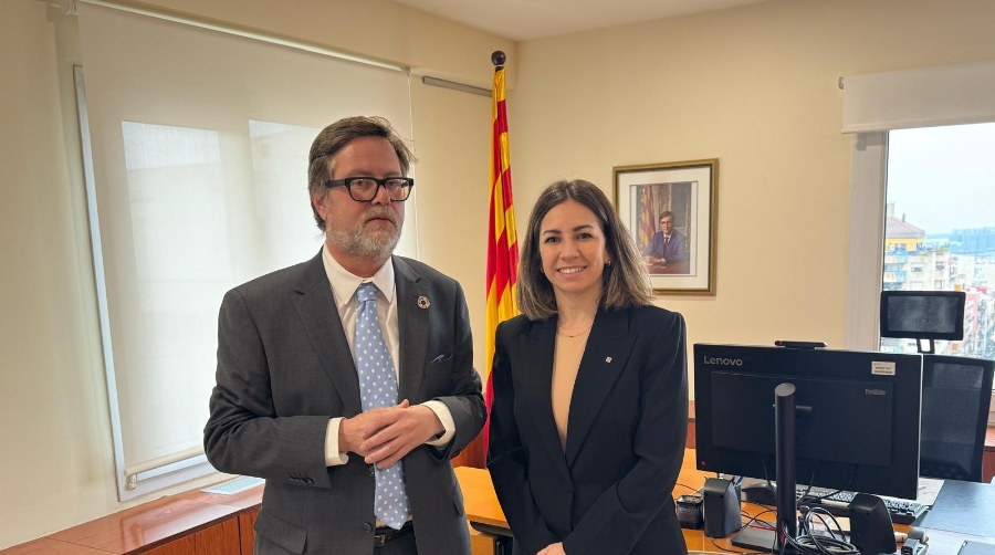 En la reunión, Santiago Castellà ha explicado la evolución de actuaciones y proyectos clave para el Puerto de Tarragona y del conjunto del territorio.