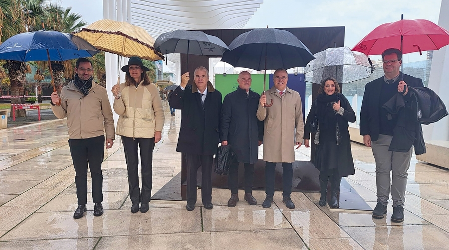 Inauguración de la muestra.