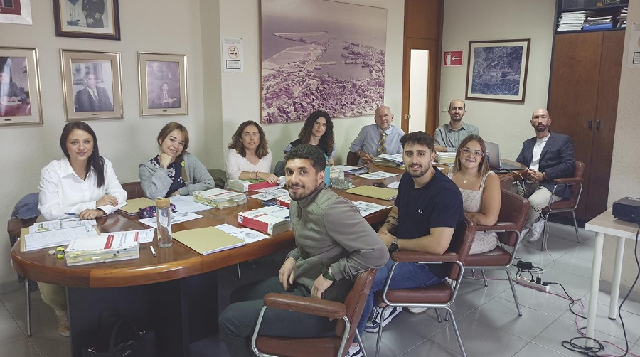 El programa formativo se desarrolló en la sede de la asociación de transitarios.