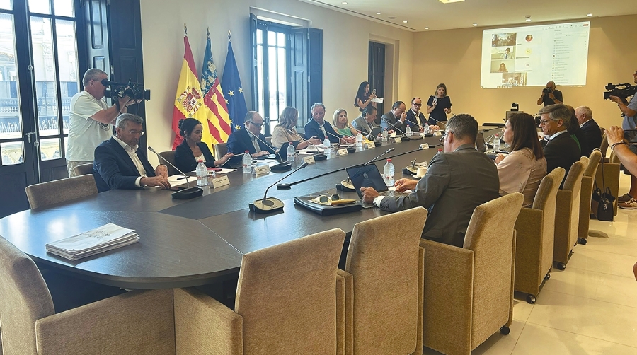 El Consejo de Administración de la Autoridad Portuaria de Valencia se ha reunido en la mañana de hoy.