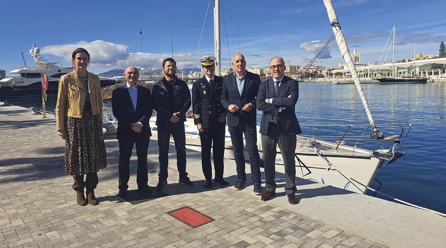 El Puerto de Málaga acoge la escala del proyecto ambiental “La España azul”