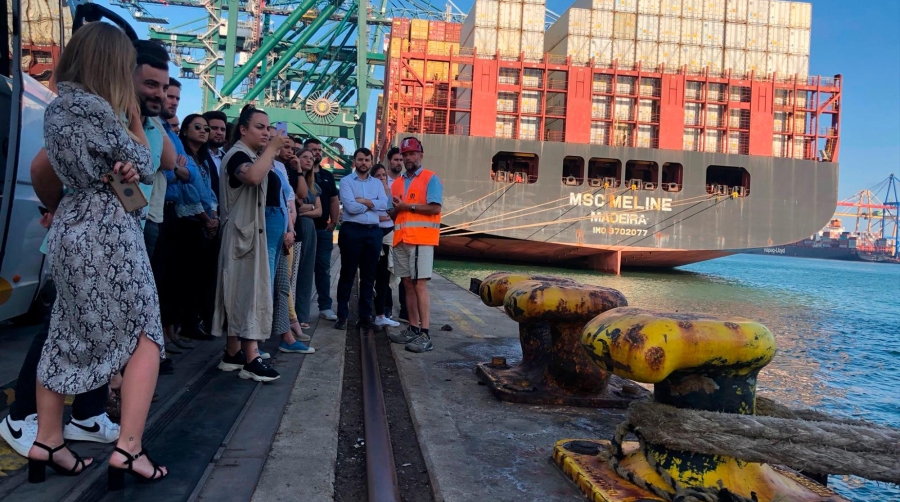 Propeller Junior visita MSC Terminal Valencia
