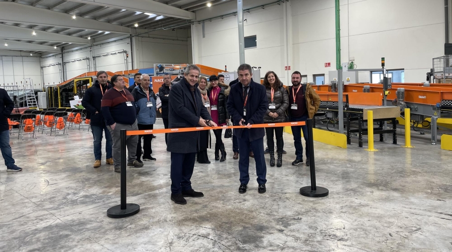 Un momento de la ceremonia de inauguración.